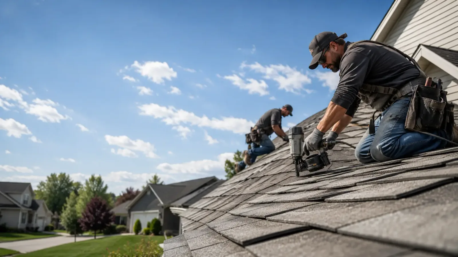 Storm Damage Roof Repair in Papillion, NE near me